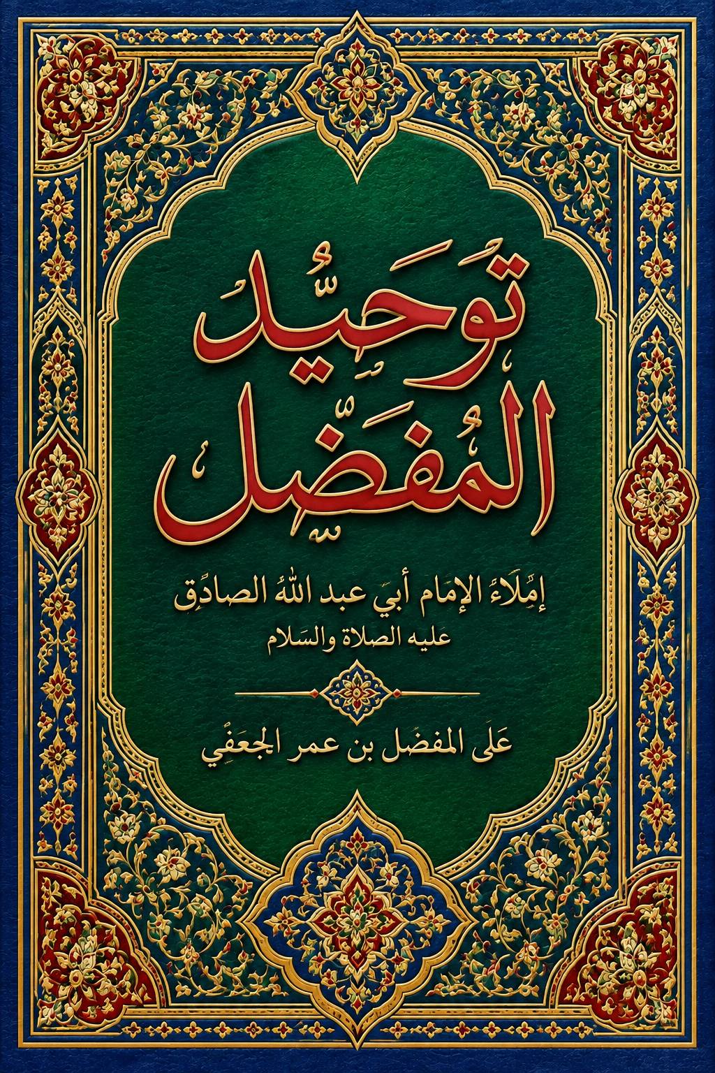 غلاف كتاب توحيد المفضل